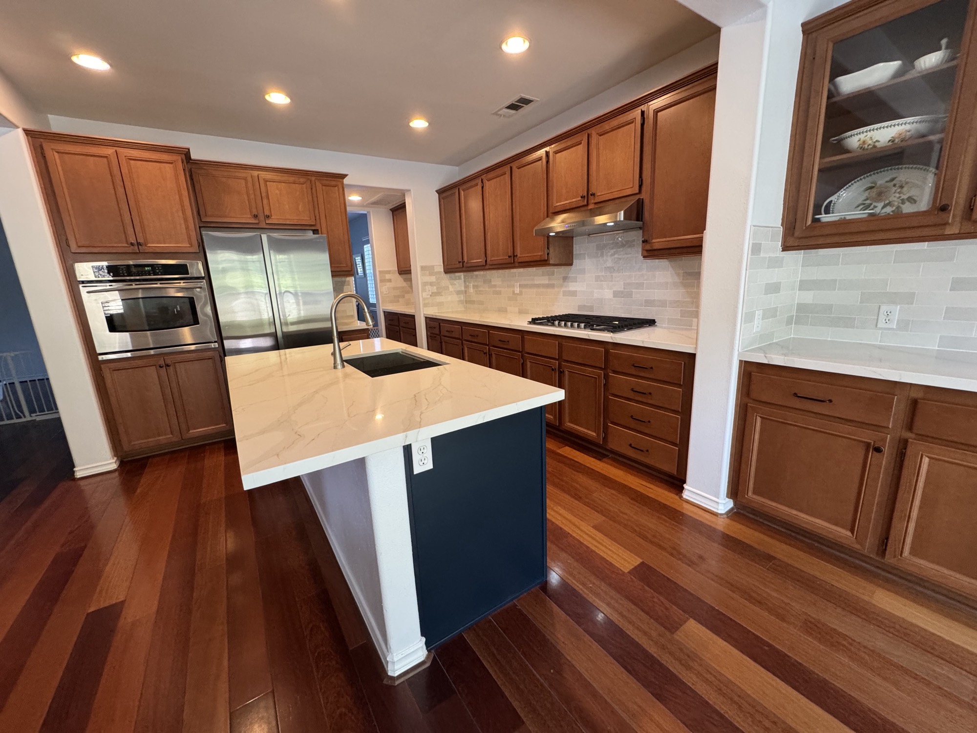 Beautifully remodeled modern kitchen by Inland Renovation & Construction